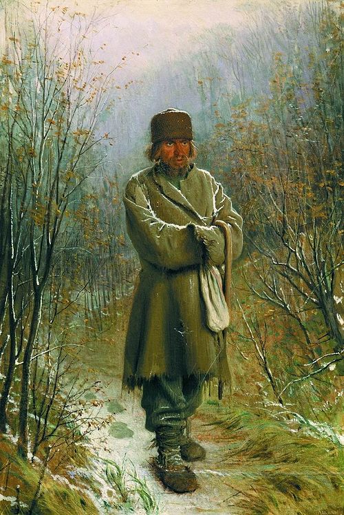 Le Contemplatif, 1876, Ivan Kramskoï