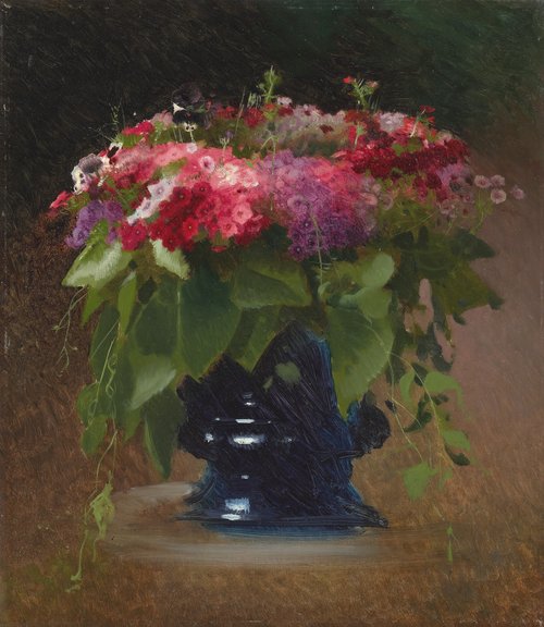 Bouquet of Flowers. Phlox, 1884, Ivan Kramskoï
