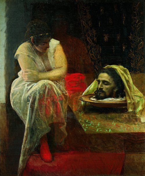 Herodias, 1885, Ivan Kramskoï