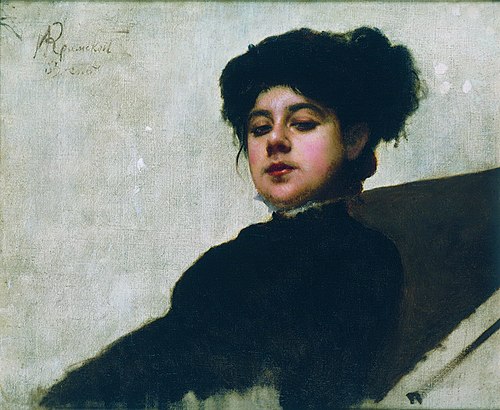 Unknown Woman, 1883, Ivan Kramskoï