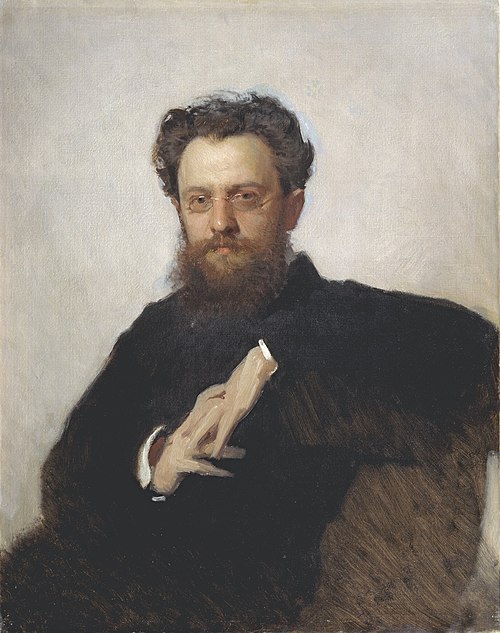 Portrait of Adrian Viktorovich Prakhov, 1879, Ivan Kramskoï