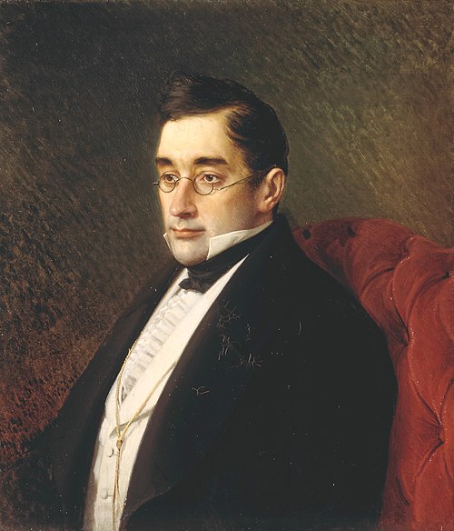 Portrait of Alexander Sergeyevich Griboyedov, 1873, Ivan Kramskoï