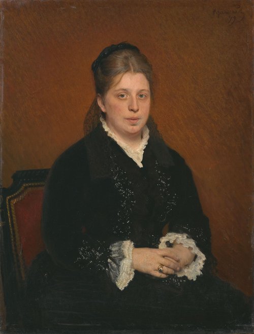 Portrait of Sofia Sergeyevna Botkina, 1879, Ivan Kramskoï