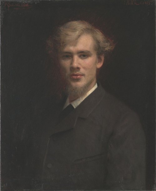 Portrait of S.S. Botkin, 1882, Ivan Kramskoï