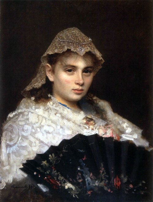 Portrait of Roftopulo O.A., 1884, Ivan Kramskoï