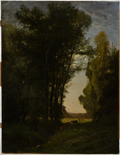 Paysage à Magny-les-Hameaux, 1862, Léon-Charles Flahaut