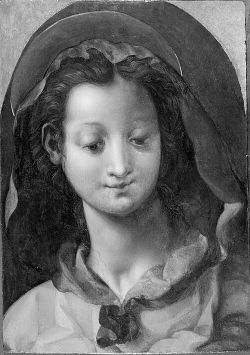 Bust of the Virgin, , Pontormo