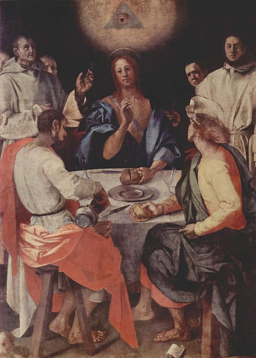 Supper at Emmaus, 1525, Pontormo