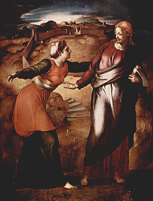 noli me tangere, , Pontormo