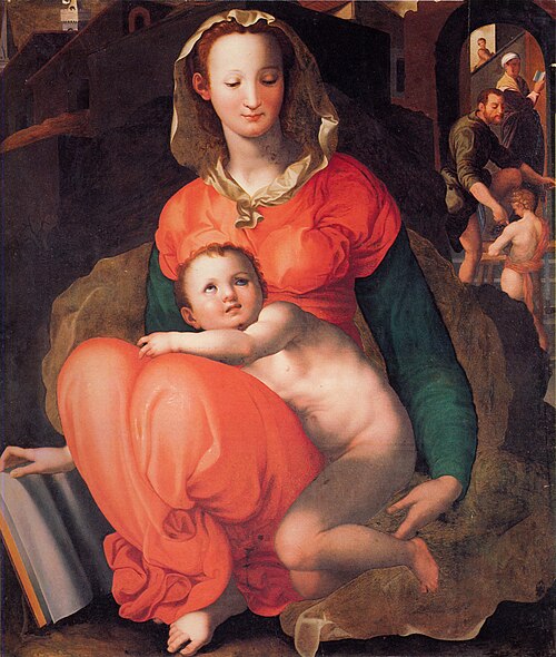 Vierge à l'Enfant, 1532, Pontormo