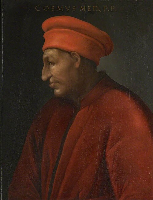 Cosimo de' Medici the Elder (1389–1464), , Pontormo