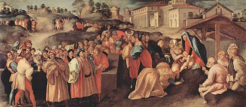 Adoration of the Magi, 1522, Pontormo