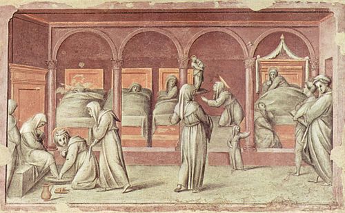 Scene from Hospital Life, 1514, Pontormo