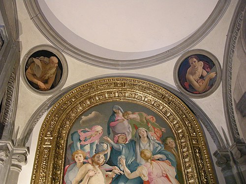 Evangelists in the Chapel Capponi, 1525, Pontormo