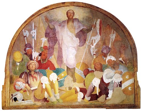 Resurrection of Christ, 1523, Pontormo