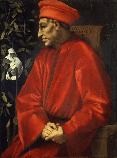 Portrait de Cosimo il Vecchio, 1510, Pontormo