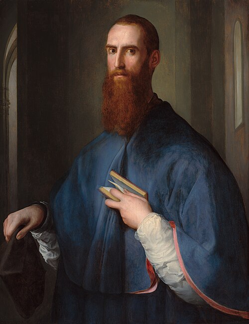 Portrait of Monsignor Della Casa, 1540, Pontormo