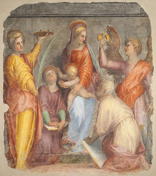 Sacred conversation, 1514, Pontormo