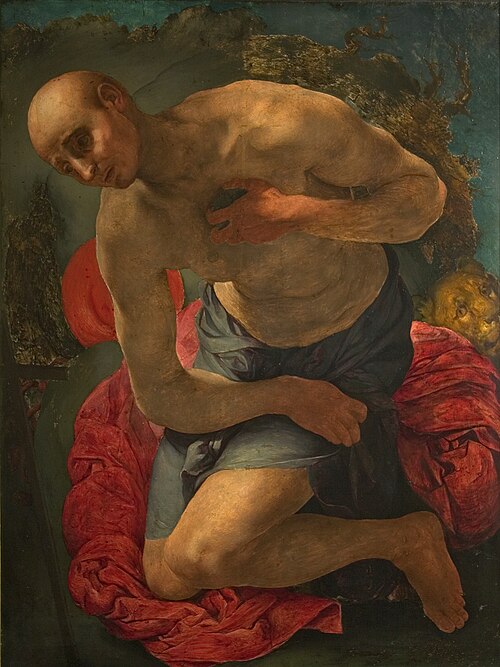 Saint Jerome penitent, 1525, Pontormo