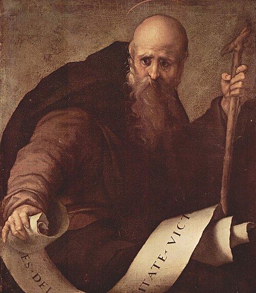 Saint Anthony Abbot, 1519, Pontormo