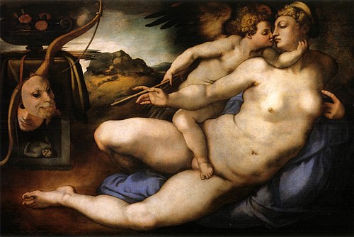 Venus and Cupid, 1533, Pontormo