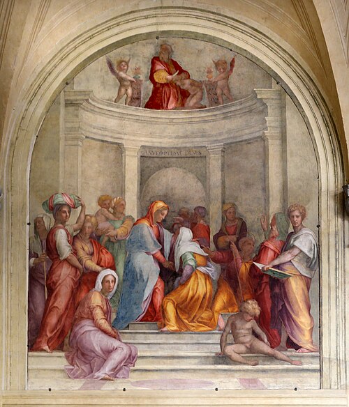 Visitation, 1514, Pontormo