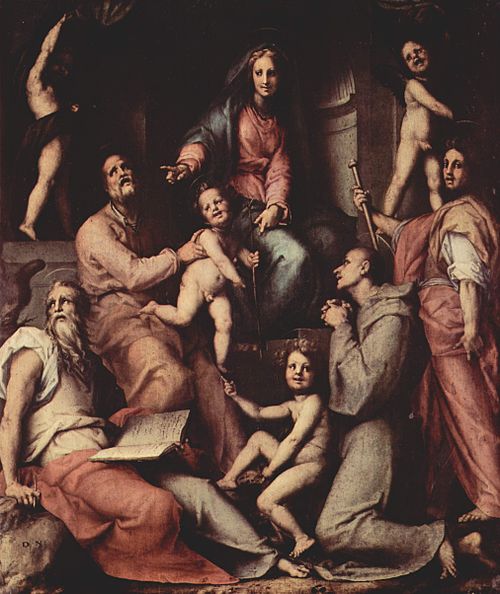 Pucci Altarpiece, 1518, Pontormo