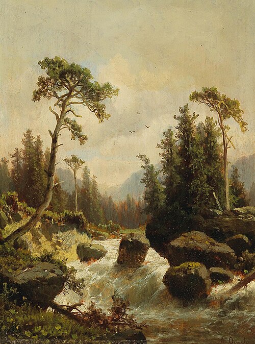In der Pinzgau, 1900, Adolf Chwala