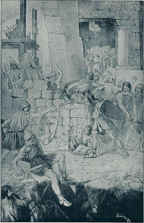 Gradba in bramba jeruzalemskega mesta, 1850, Anton Gvajc