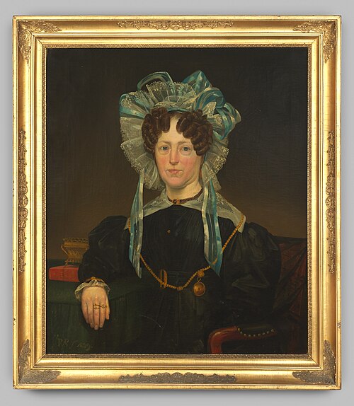 Portret van Elisabeth de Groot Schimmel-Wuijster, 1829, Petrus van Schendel