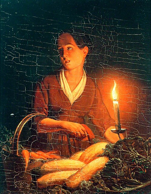 Vegetable Market, , Petrus van Schendel