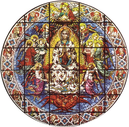Assumption of the Virgin, 1404, Lorenzo Ghiberti