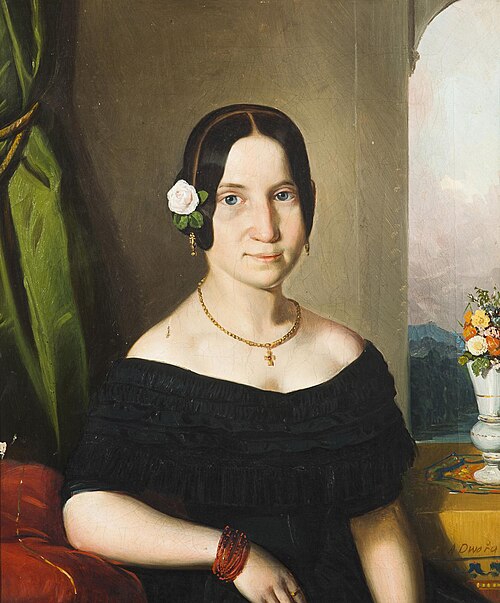 Portrait of a Lady, 1845, Antonín Dvořák