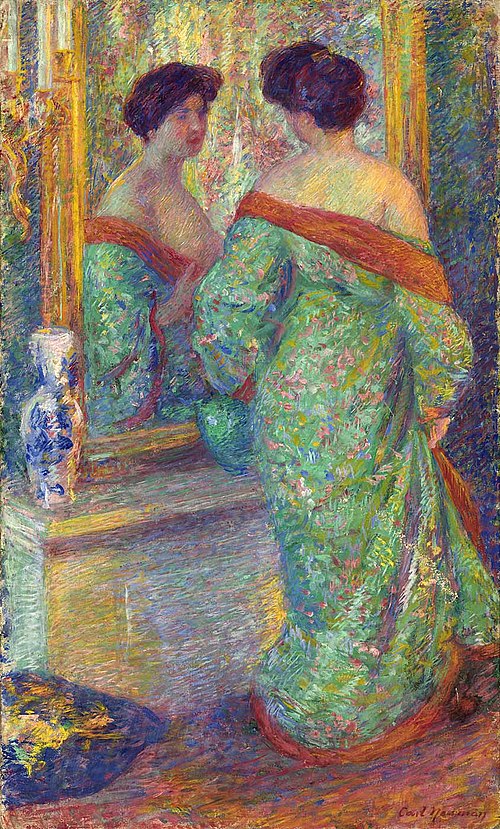 (Lady Reflected in Mirror), , Carl Newman