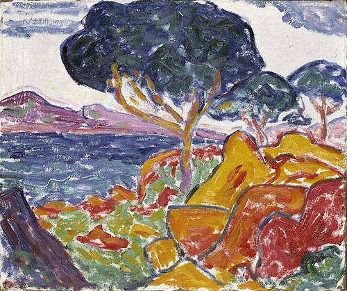 Landscape, 1911, Carl Newman