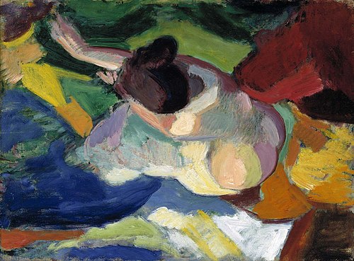 Nude, 1915, Carl Newman