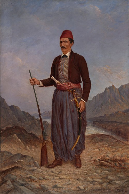 Albanian Man, 1894, Antonio Zeno Shindler