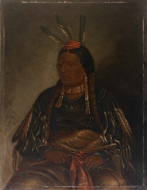 Che-tan-ce-ta (Yellow Hawk), 1887, Antonio Zeno Shindler