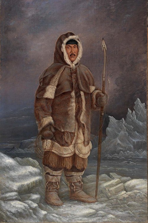 Eskimo Man, 1893, Antonio Zeno Shindler