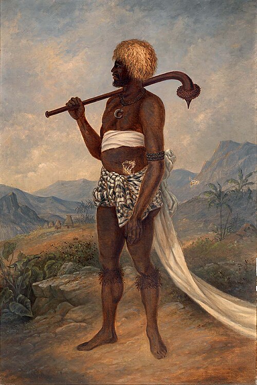 Fijian Man, 1893, Antonio Zeno Shindler