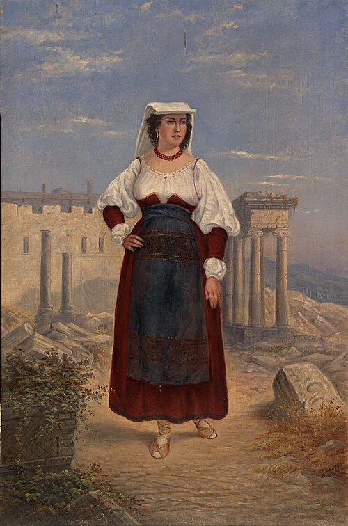 Italian Woman, 1894, Antonio Zeno Shindler