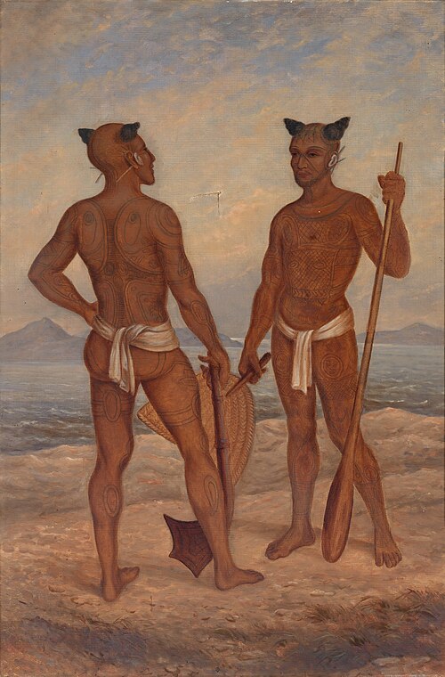 Marquesan Men, 1893, Antonio Zeno Shindler