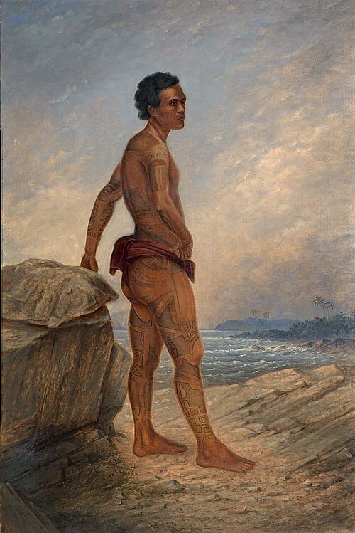 Melanesian Man, 1894, Antonio Zeno Shindler