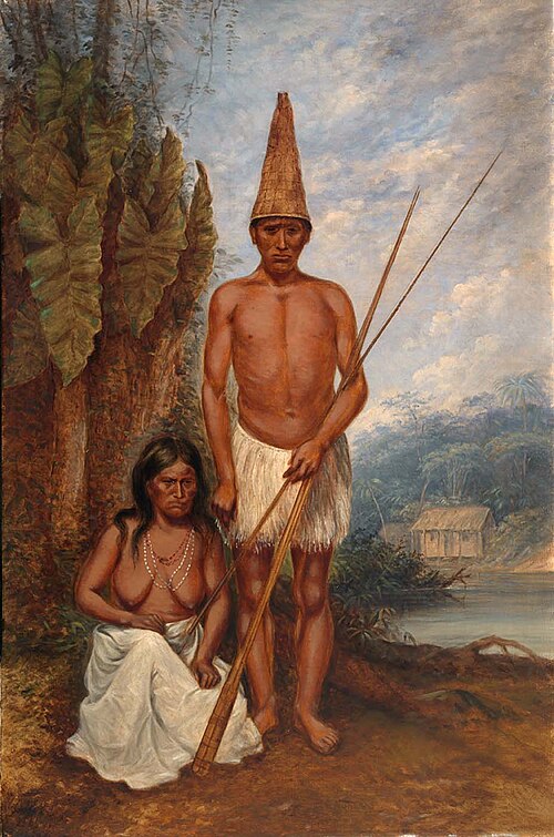 Omagua Indians, 1893, Antonio Zeno Shindler