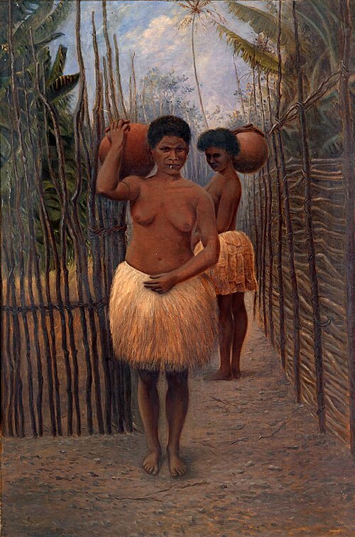 Papuan Women, 1894, Antonio Zeno Shindler