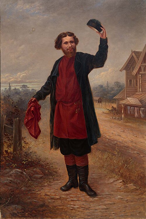 Russian Man, 1894, Antonio Zeno Shindler