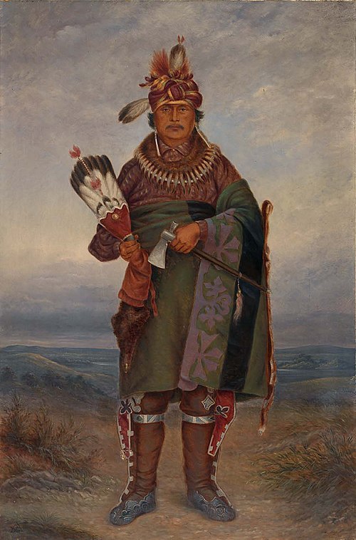Sac and Fox Indian, 1893, Antonio Zeno Shindler
