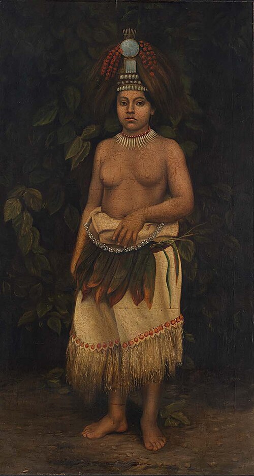 Samoan Woman, 1892, Antonio Zeno Shindler