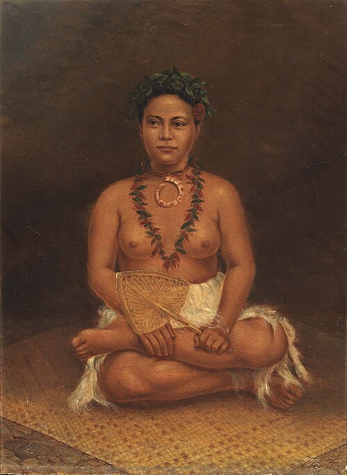 Samoan Woman, 1894, Antonio Zeno Shindler