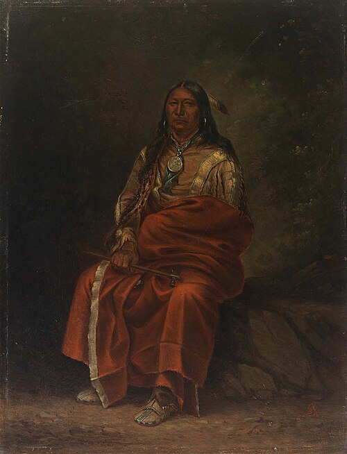 Spotted Tail, 1887, Antonio Zeno Shindler